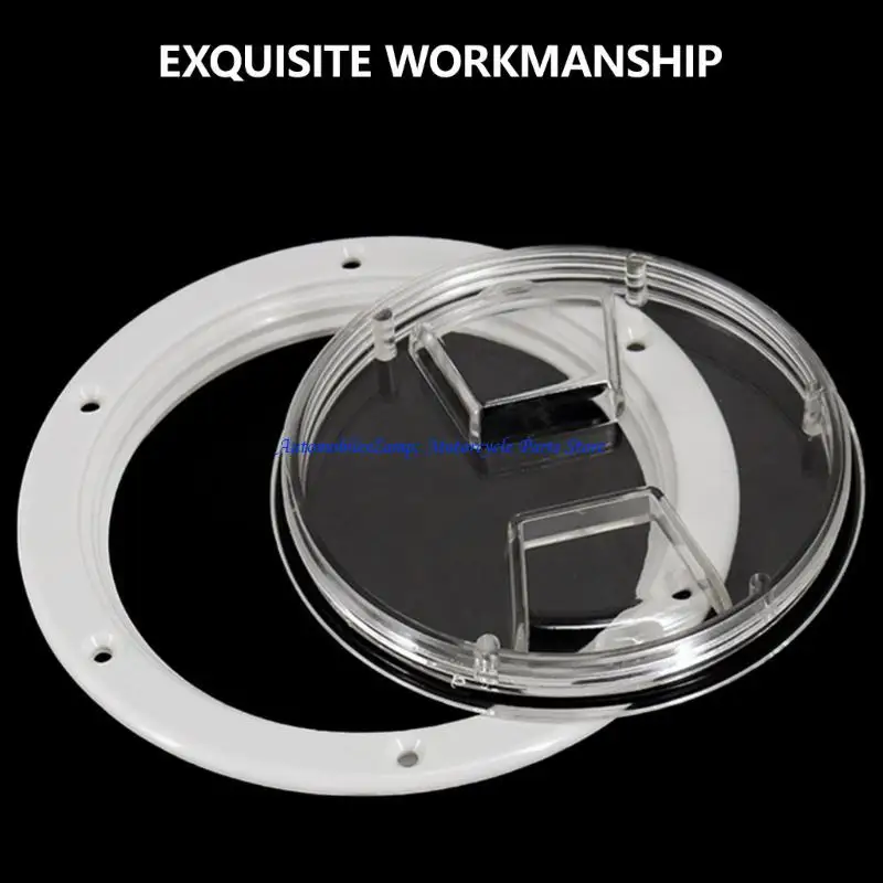 H7BD Boat Screw Out Access Cover Round Inspection Cover Deck Lid