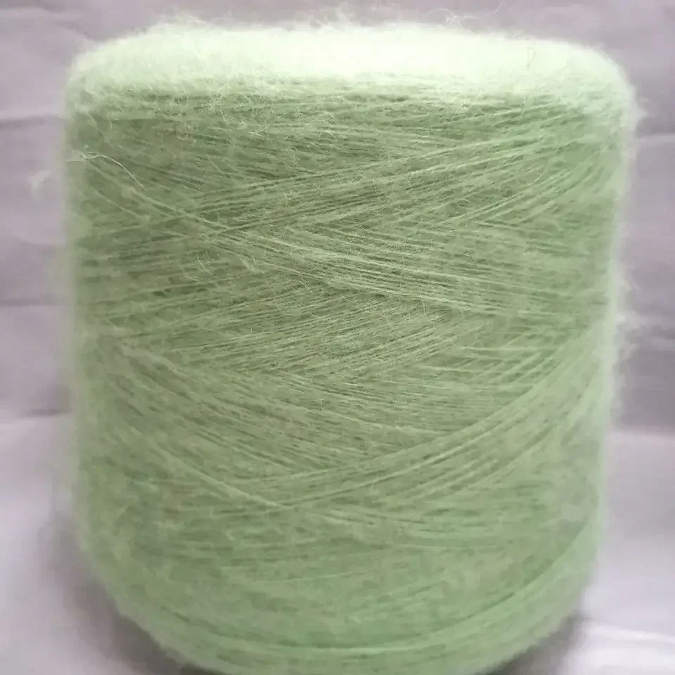 500g/pcs Fashion Kid Mohair Yarn Hand Crochet Knitting for Sweater Scarf Clothing Soft Skin-friendly Thin Wool Thread Puffy Warm