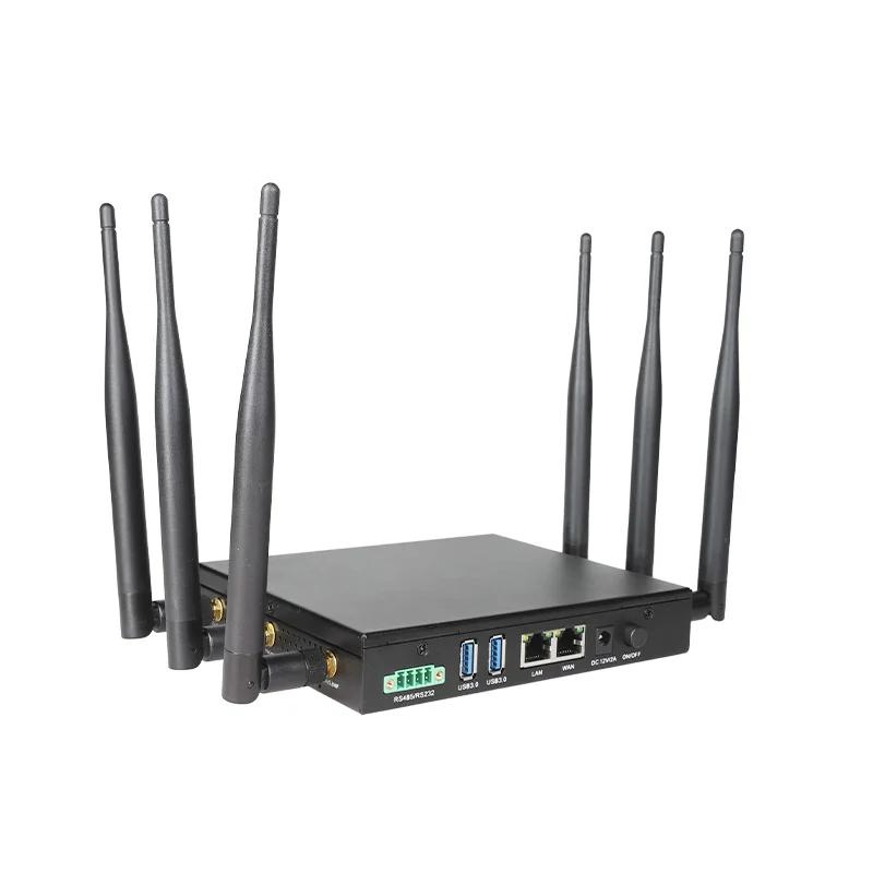 NEW Router Gateway Matter USB  IOT Server WiFi802.11ax 2.5Gpbs Port M2 Interface WIFI6 5G SIM AX3000 MT7981B Open Wrt