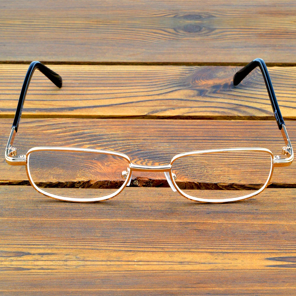 Clara Vida High Quality Alloy Full Frame  Resin Or Natural Crystal Lens Reading Glasses +1 +1.5 +2 +2.5 +3 +3.5 +4 image 2