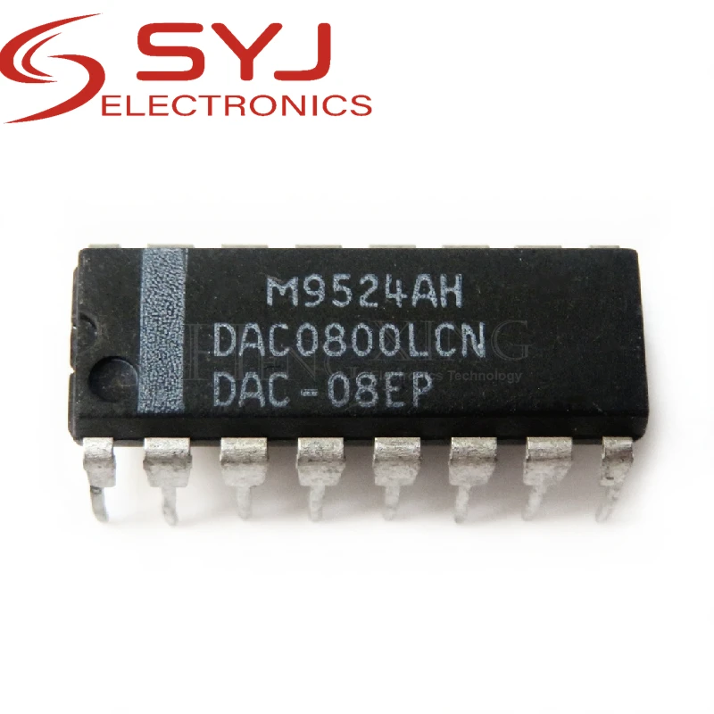 

10pcs/lot DAC0800LCN DAC0800 DIP-16 In Stock