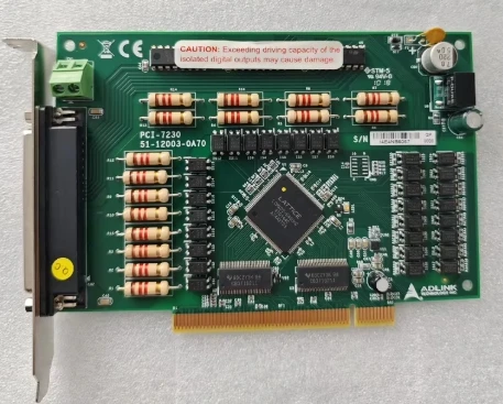 

For LingHua PCI-7230 REV A3 16-channel Optical Isolation Input and Output Acquisition Card