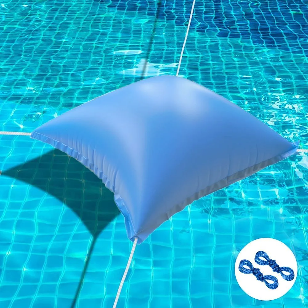 Almohada Inflable para Piscina de 120 cm, Doble Capa Engrosada de 0.60 mm, Protección para Piscina en Invierno, Resistente al Frío