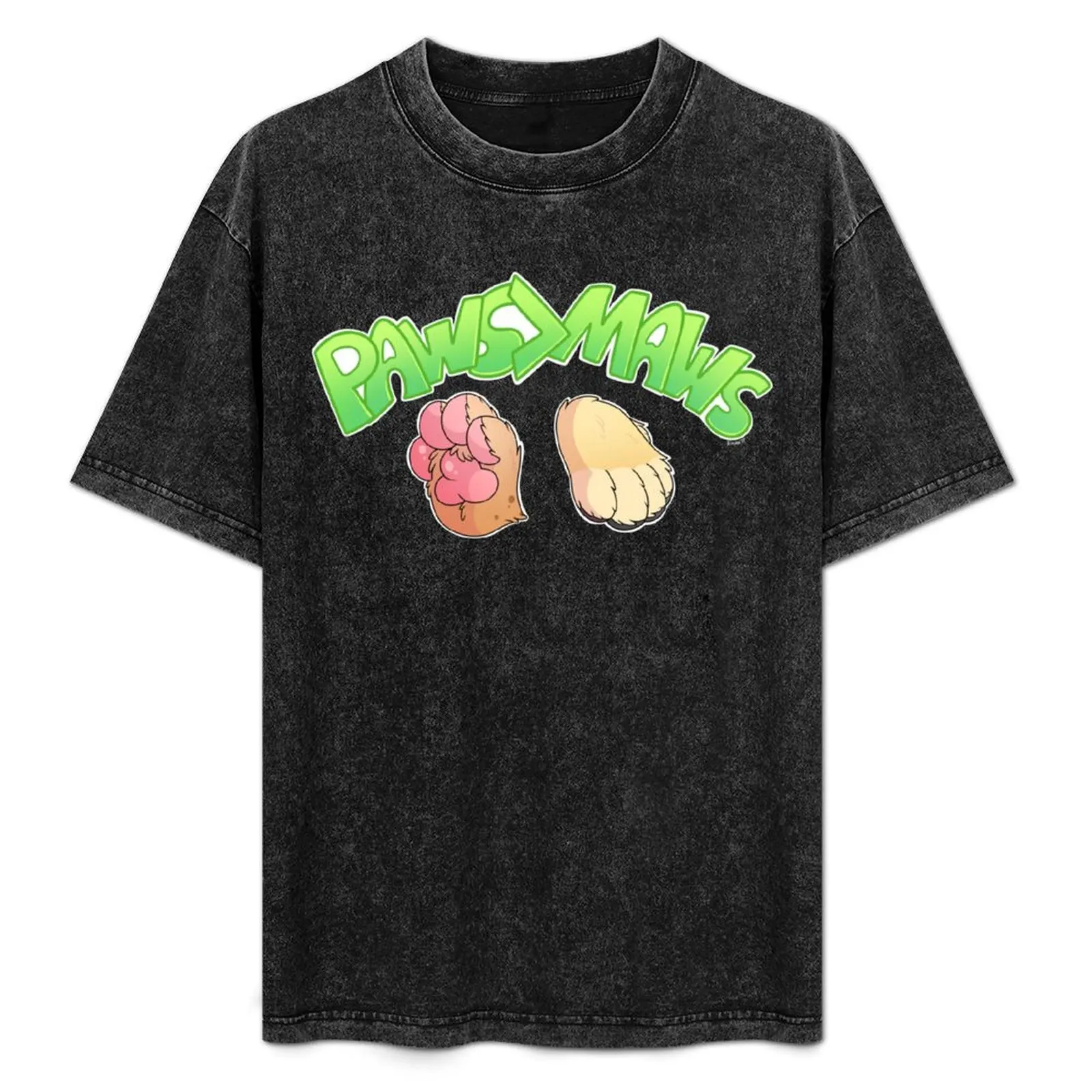

Paws > Maws T-Shirt Plus Size Basic Short Sleeve Top