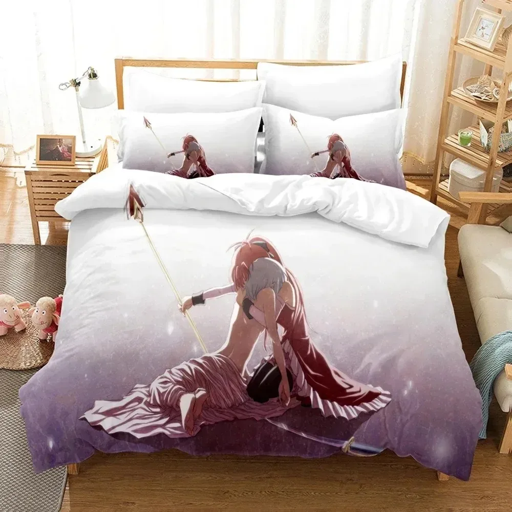 Puella Magi Madoka Magica 3D NEW Duvet Cover Pillowcase Bedding Set Adult Girl Bedroom Decoration Children Single Double Large