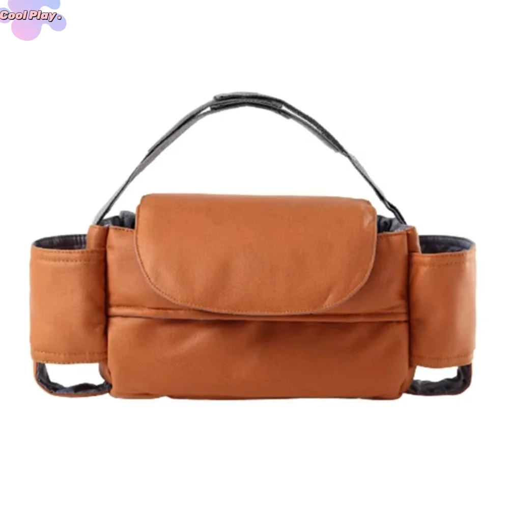 

Большая вместительная сумка-органайзер для детской коляски со съемными отделениями, термоизолированным карманом, подвесная сумка для коляски, многофункциональная, однотонная