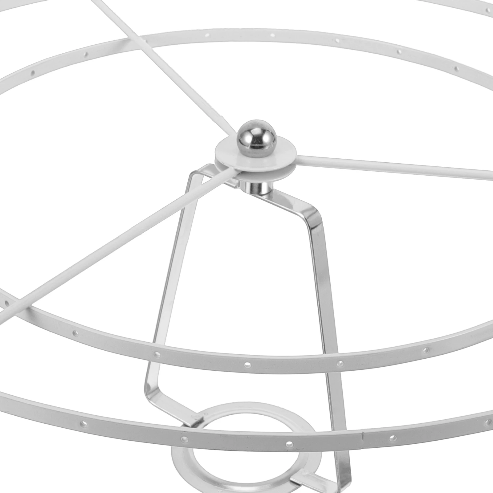 

1 set Sturdy Metal Lampshade Frames Decorative Chandelier Stand Vintage Modern DIY Wire Frame Ceiling Lamp Cover