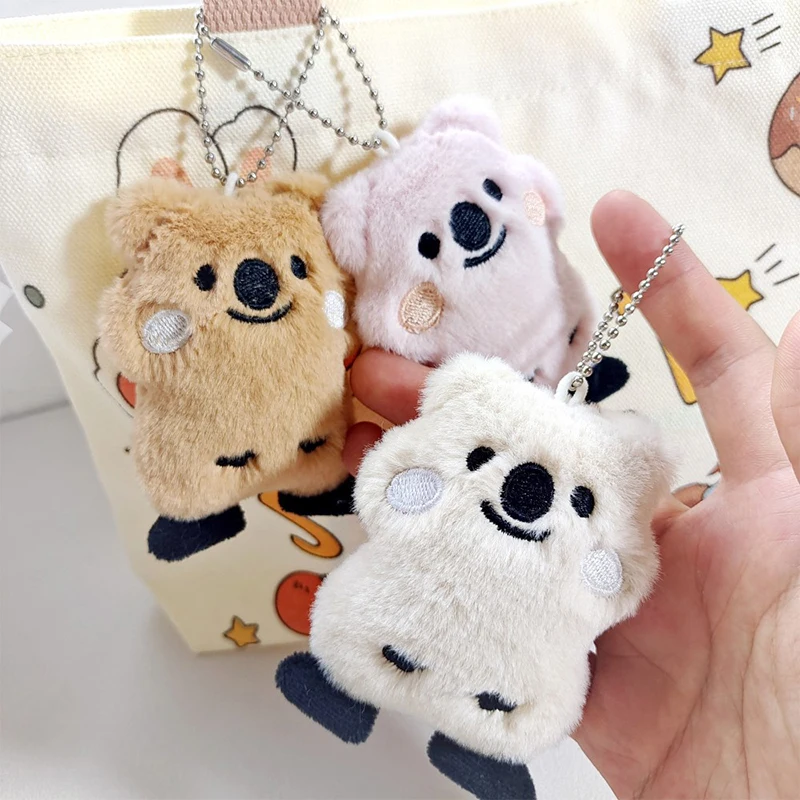 Kawaii Capybara Plush Doll Star Squeak Toy Cartoon Star Keychain Pendant Soft Stuffed Dolls Backpack Car Bag Key Ring Decor Gift