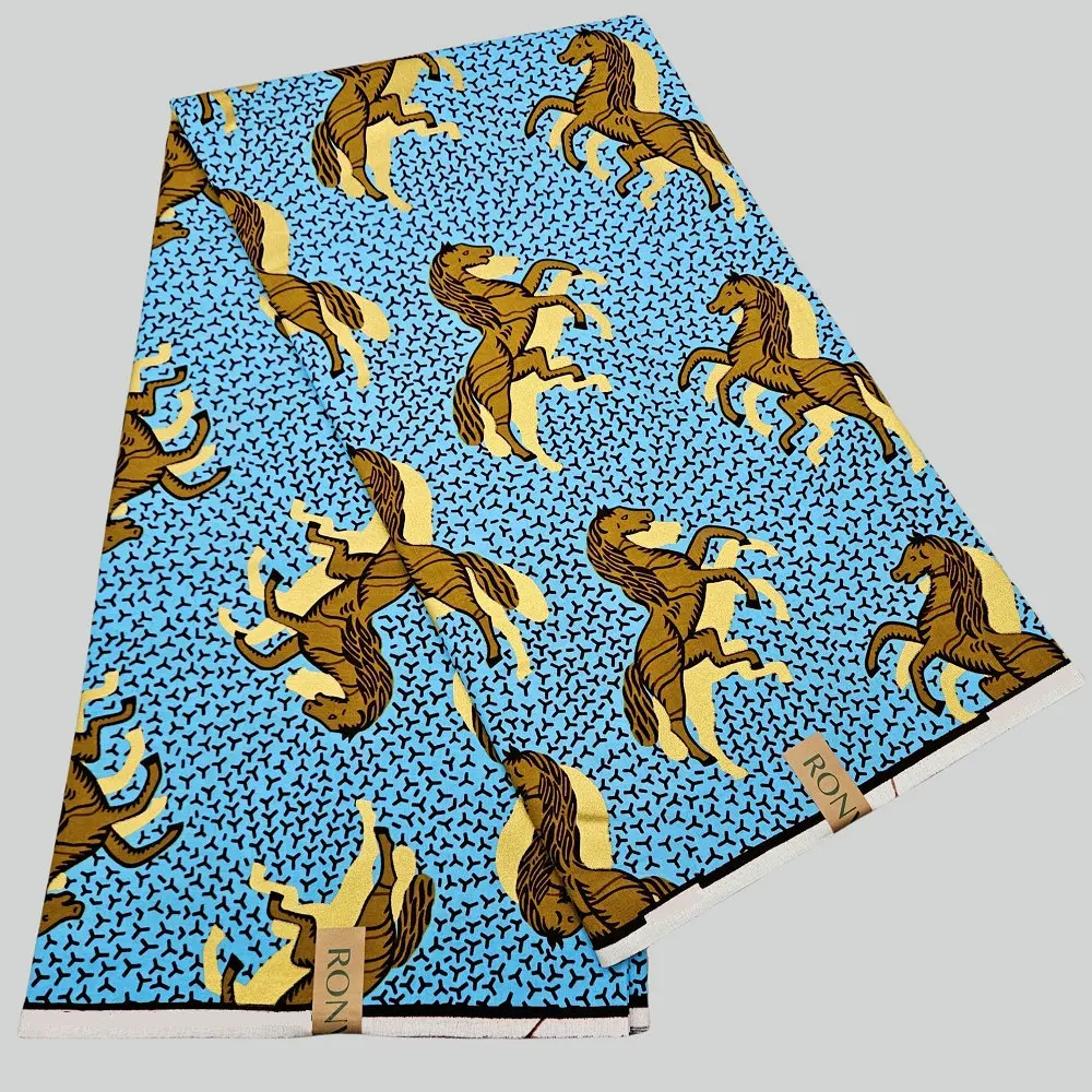 Goldener Baumwoll-Wachsdruckstoff, echter niederländischer Wachsstoff aus goldenem Satin, zum Nähen von Kleidung, Kleidern, Taschen, DIY-Bastelarbeiten – Detail 6