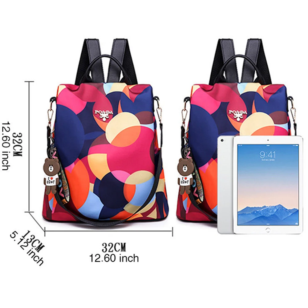 Oxford Waterproof 2025 Color pink Women Backpack Fashion Anti-theft Backpacks 2024 Large Capacity laptop backpack женский рюкзак