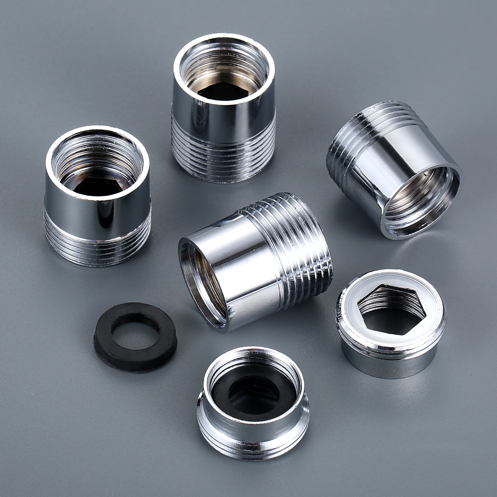 

3/4 To 1/2 Brass Shower Head Connector Adapter Reducing Joint Lengthen Washing Machine Fittings for Faucet Adapter 13/24/28mm