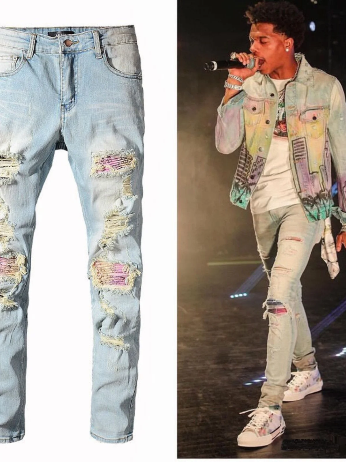 

Джинсы из джинсовой ткани в стиле ретро, мужские облегающие повседневные прямые джинсы с высокой талией на молнии, молодежный тренд, осенняя зима...