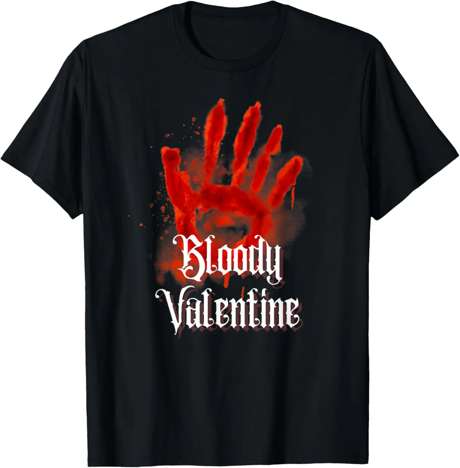 Bloody Valentine Horror Creepy but Loving & Caring Gothic. T-Shirt