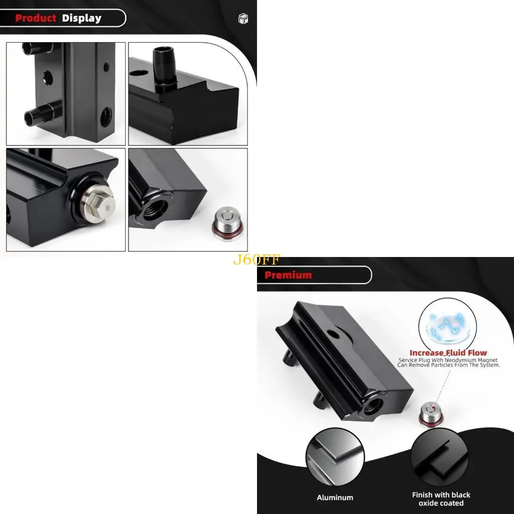 

J60F Высокопроизводительные обходные клапаны трансмиссии для автомобилей для 1500 8L90 Алюминиевый тепловой регулятор 125071000