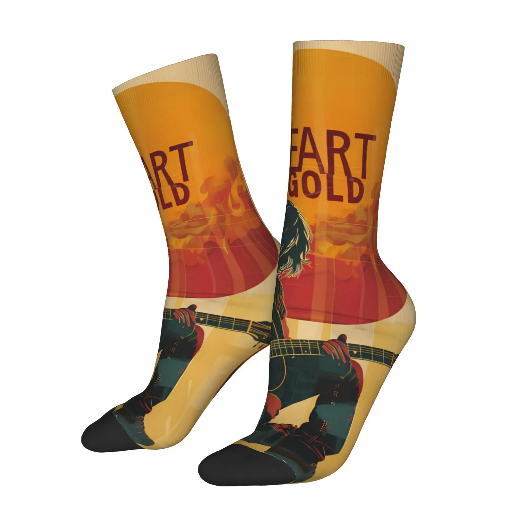 

Music Socks Male Mens Women Winter Stockings Polyester