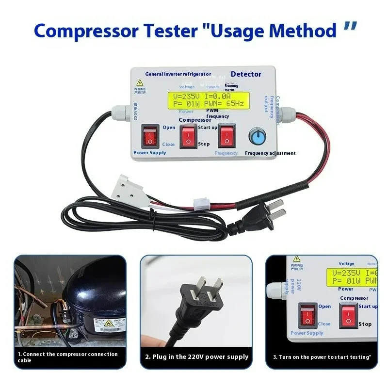 Universal Refrigerator Inverter Compressor Drive Board Frequency Tester