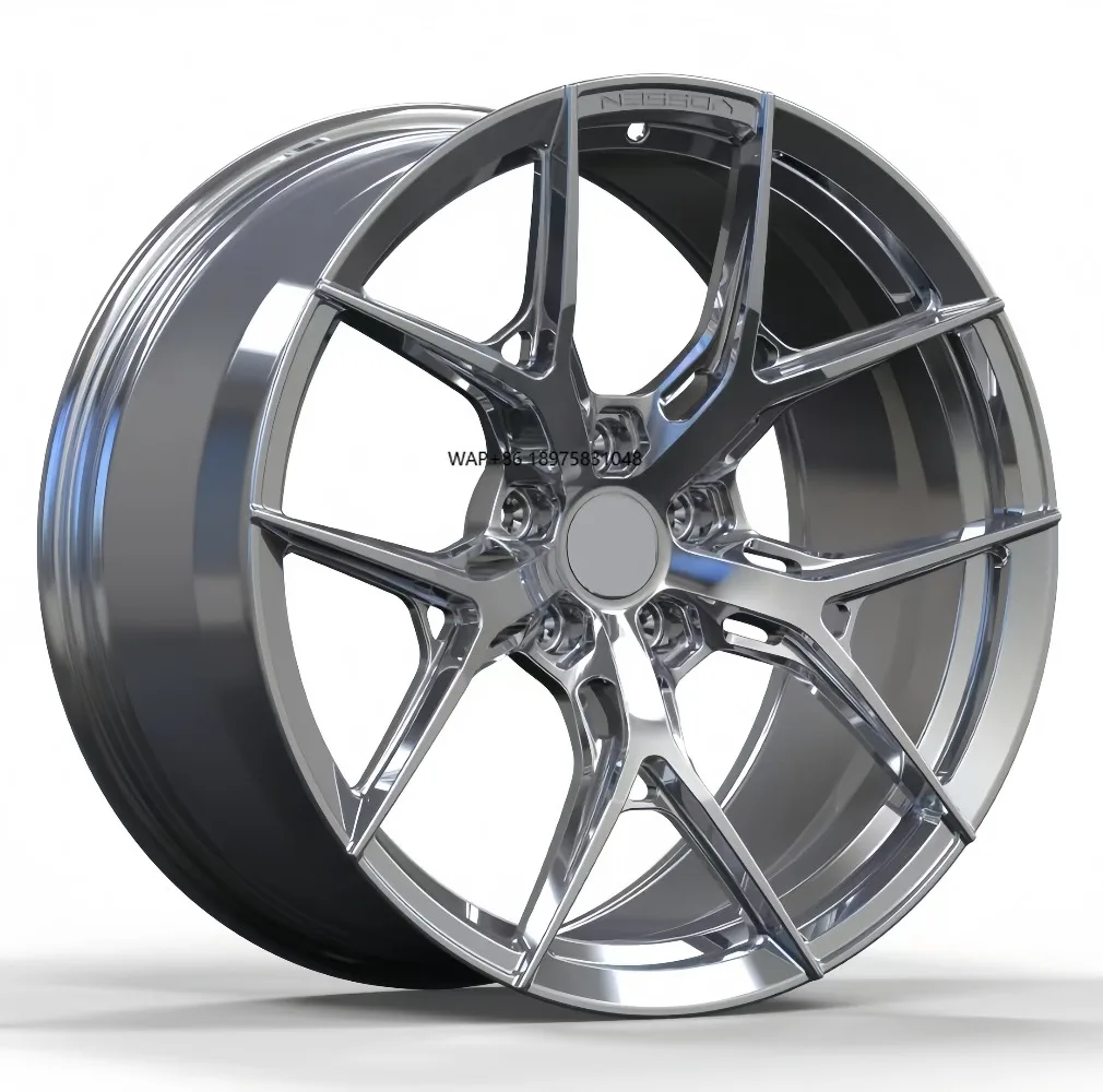 

Custom Aluminum 5x112 5x120 5x130 Chrome Forged Wheel for