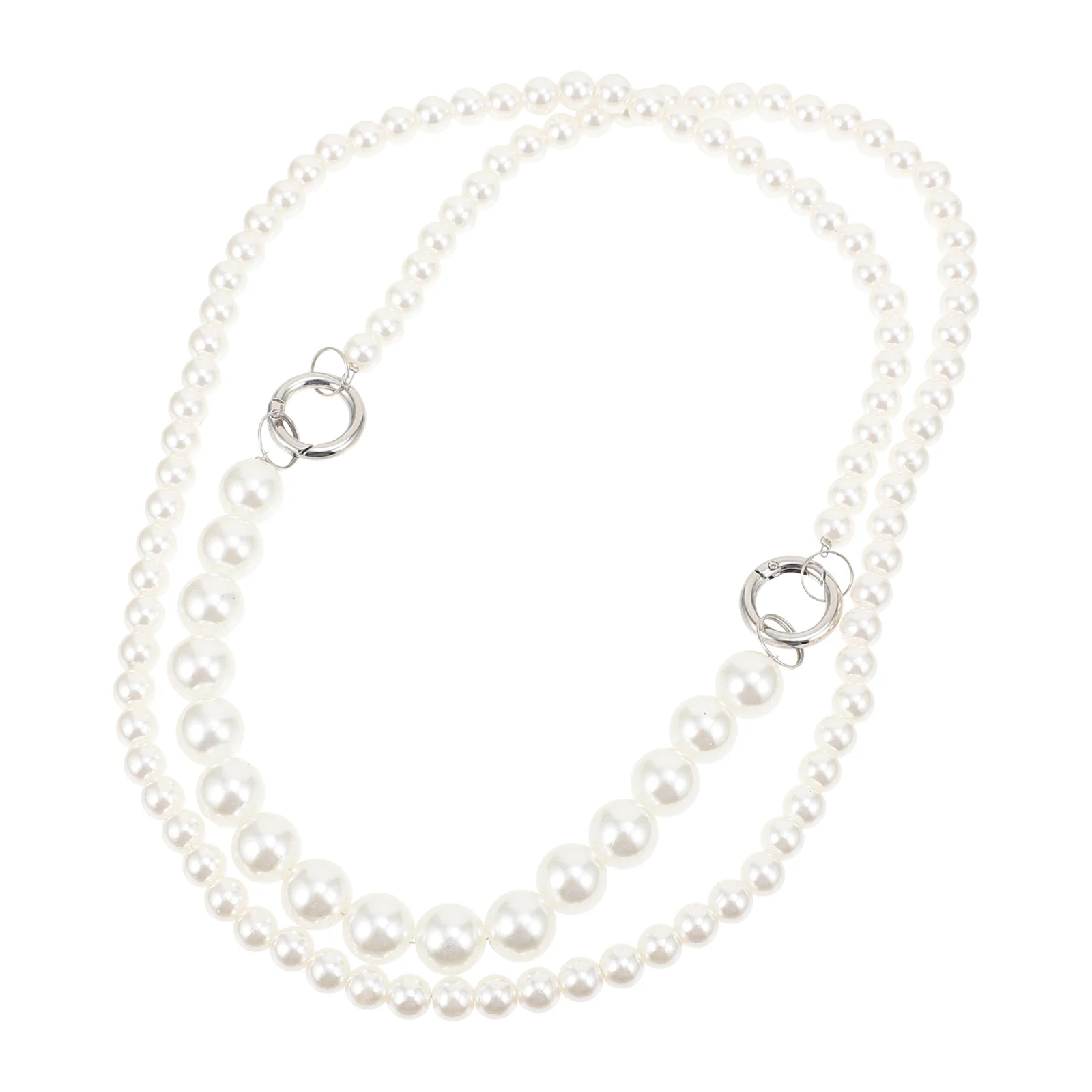 1 قطعة حزام كتف الهاتف اللؤلؤي شخصي لمكافحة خسر الحبل خفيف الوزن لتزيين حقيبة الهاتف المحمولة #2