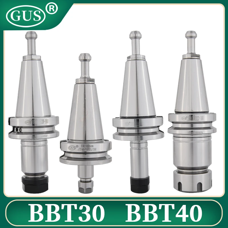 

GUS BBT30 BBT40 machining center high-precision 0.002mm CNC tool holder ER16 ER20 ER25 ER32 ER40 ER collet chuck bracket tools