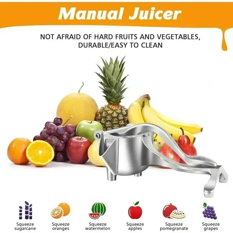 Manual Juicer Detachable Design Heavy Duty Fruit Juice Squeezer Easy Press Citrus Extractor For Home Use view 3