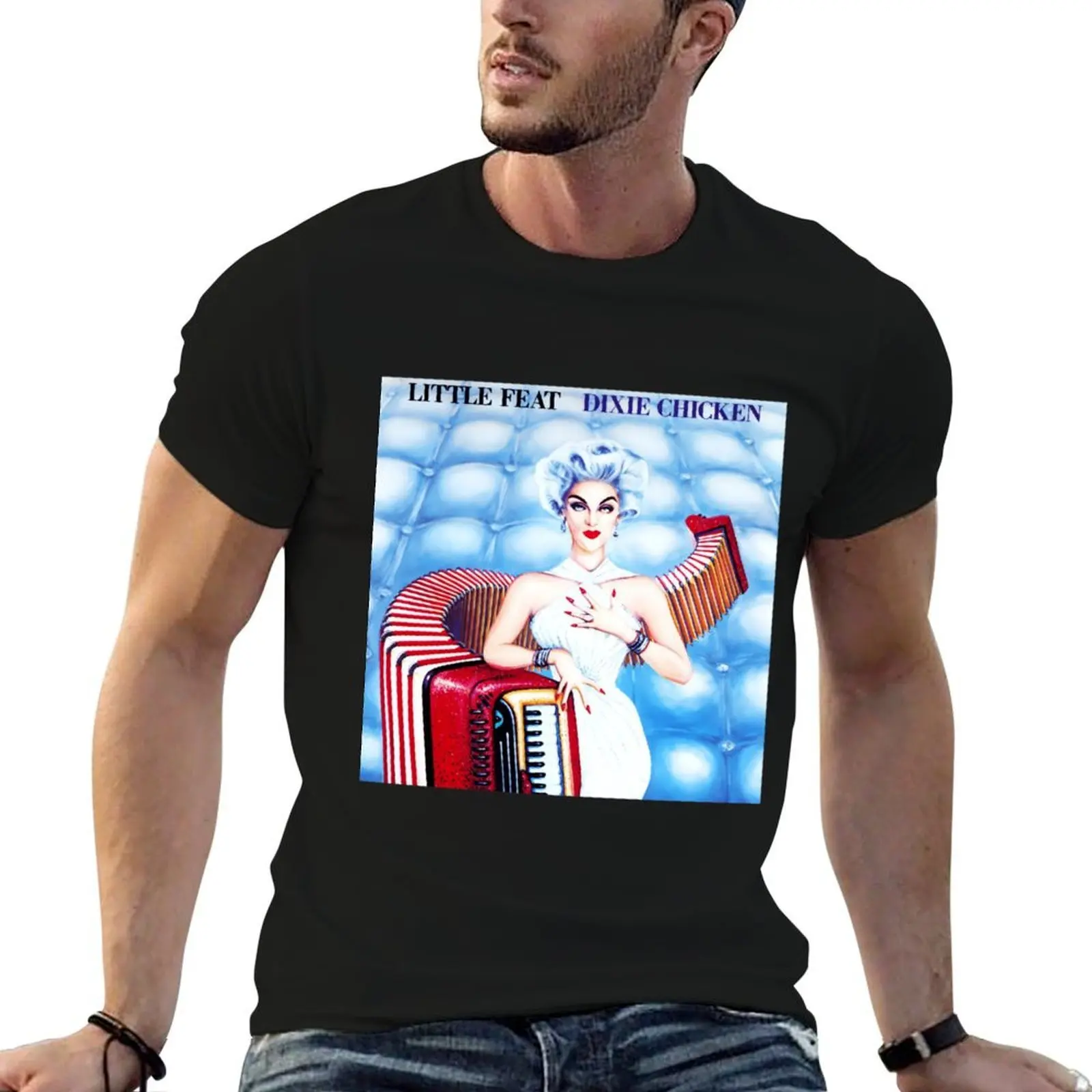 

dixie chicken- little feat T-Shirt man t shirt luxury man tshirt T-Shirt