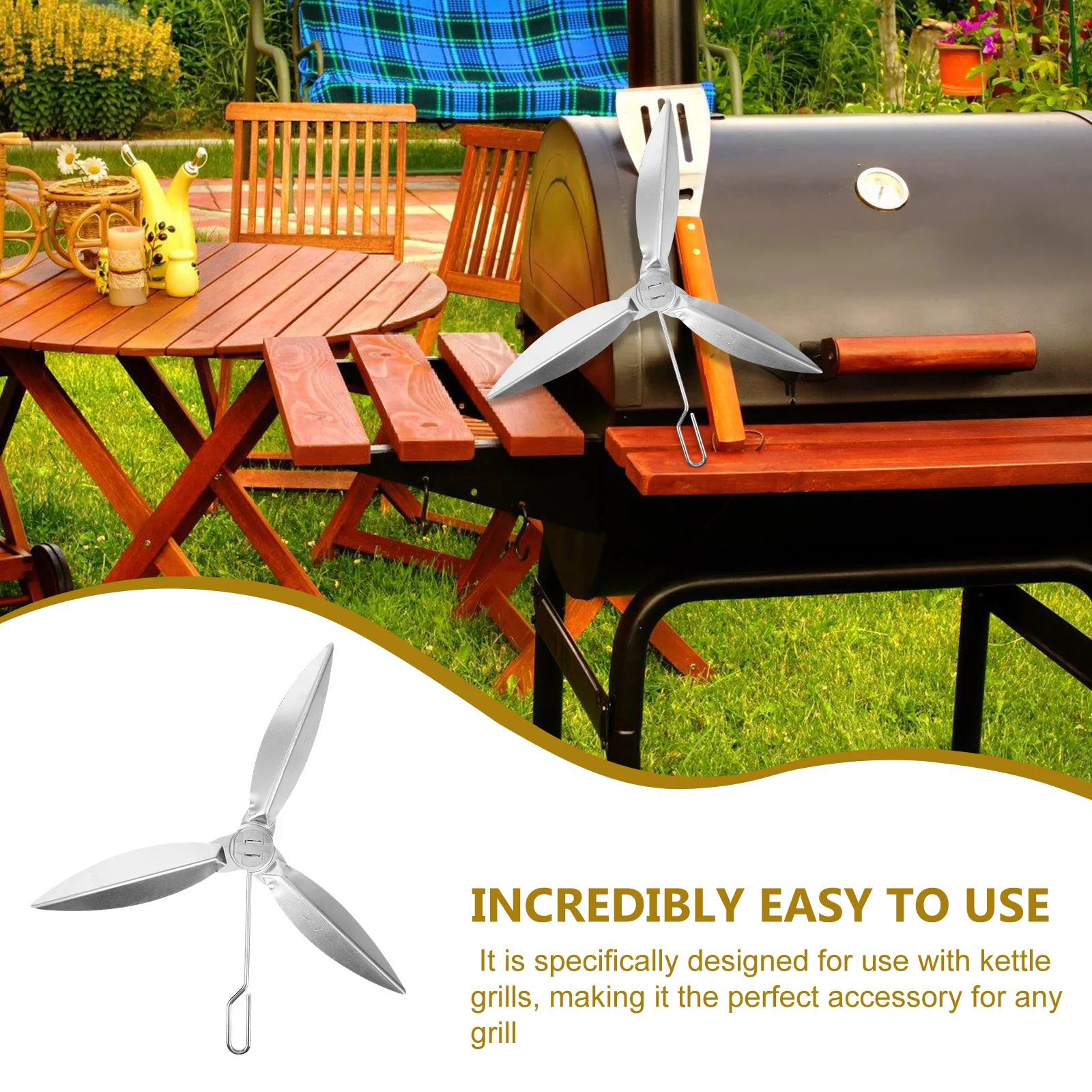 

Kettle Grills Cleaning System Stainless Steel Grill Cleaner for Charcoal Coal Fireplace Outdoor Bbq Efficient Ash