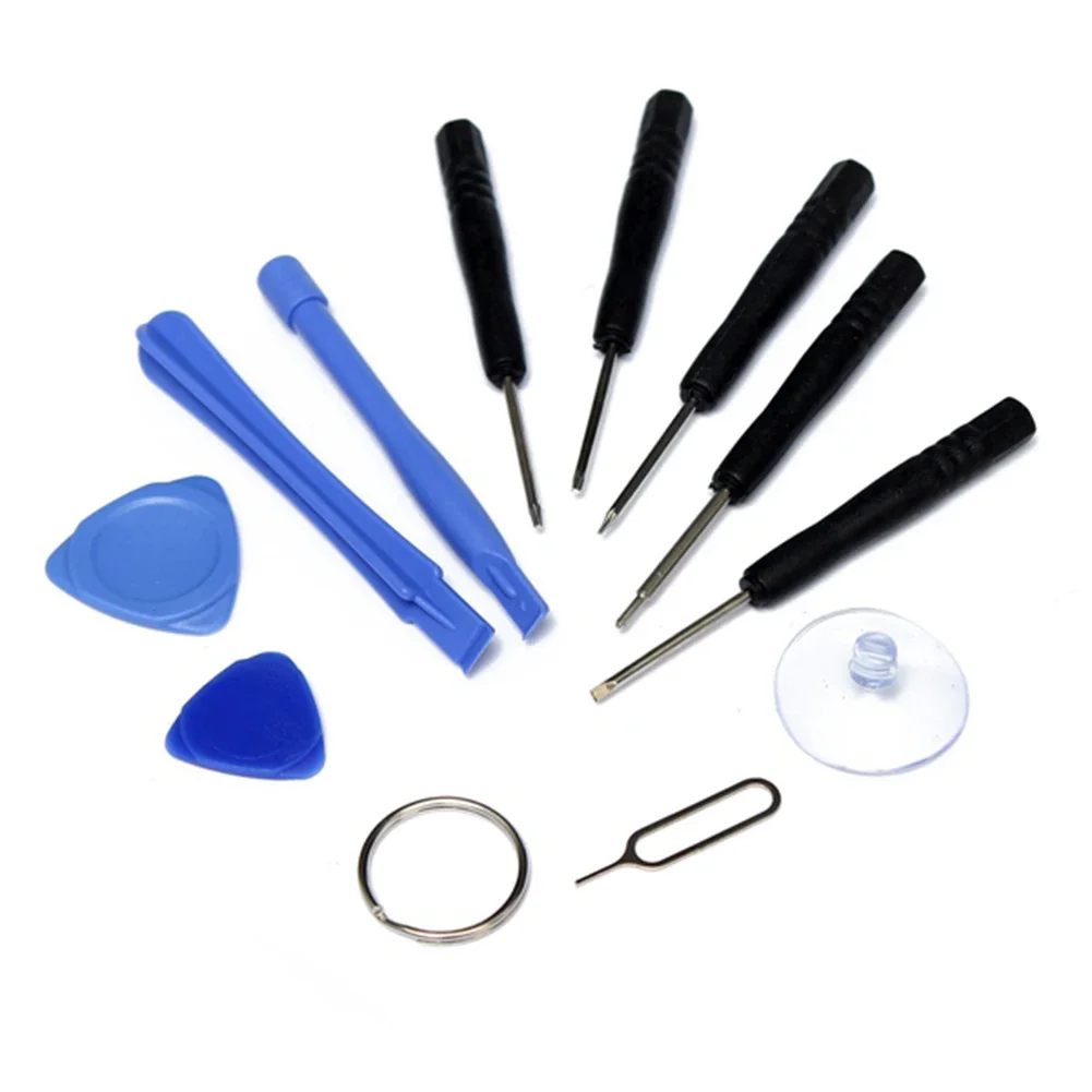 Kit d\'outils de réparation de levier d\'écran d\'ouverture du matin mobile, jeux de tournevis de démontage de smartphone, iPhone, Samsung, Xiaomi, 11