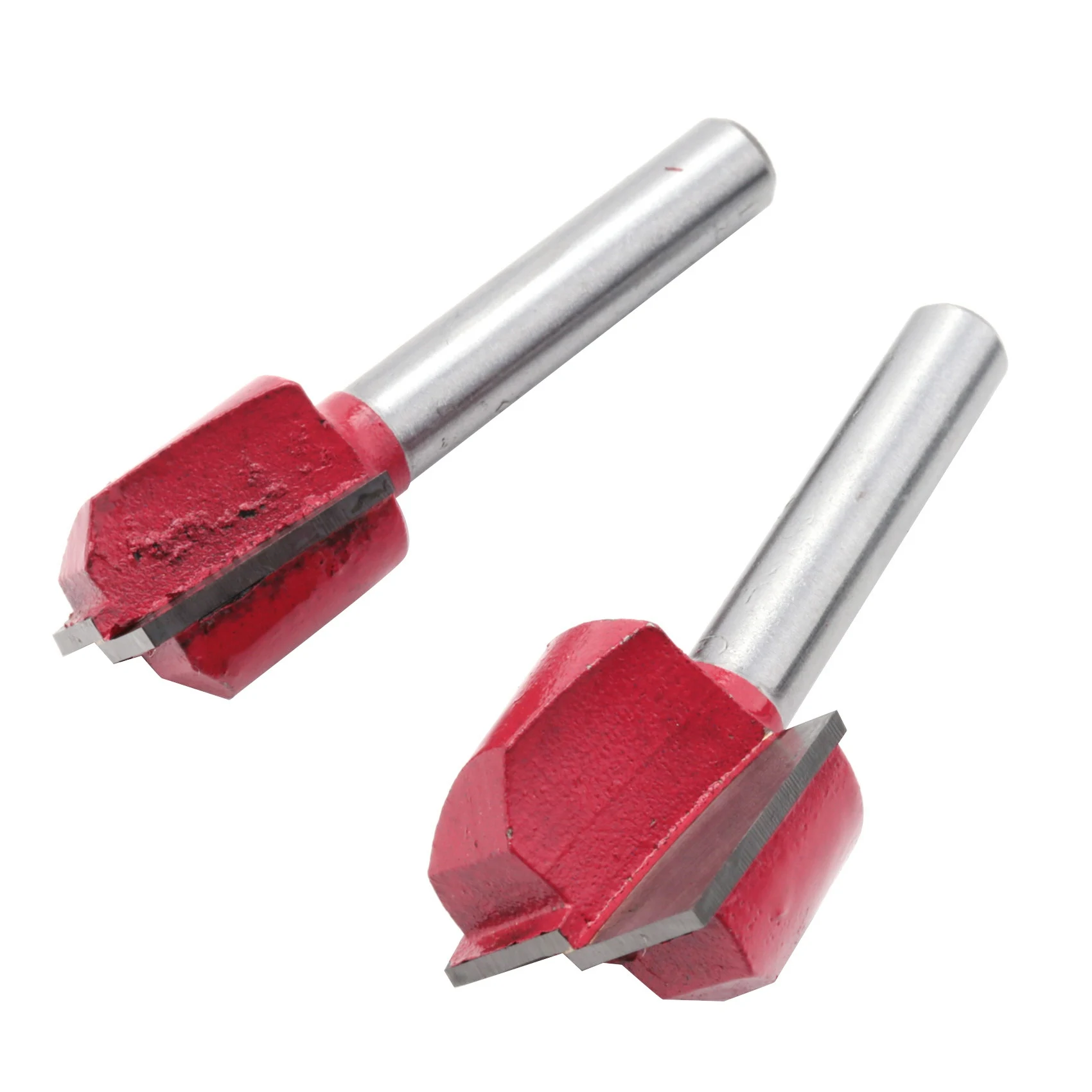 Brocas de grabado de limpieza inferior de 4 piezas, enrutador CNC para madera, 10/15/22/30mm
