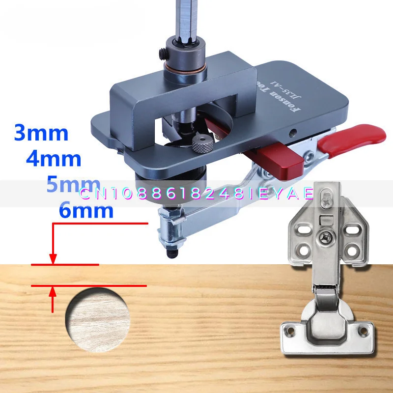 Upgrade 35mm Hinge Hole Opener Cabinet Door Panel Hinge Punching Positioner Hinge Drilling Installation Woodworking Tools