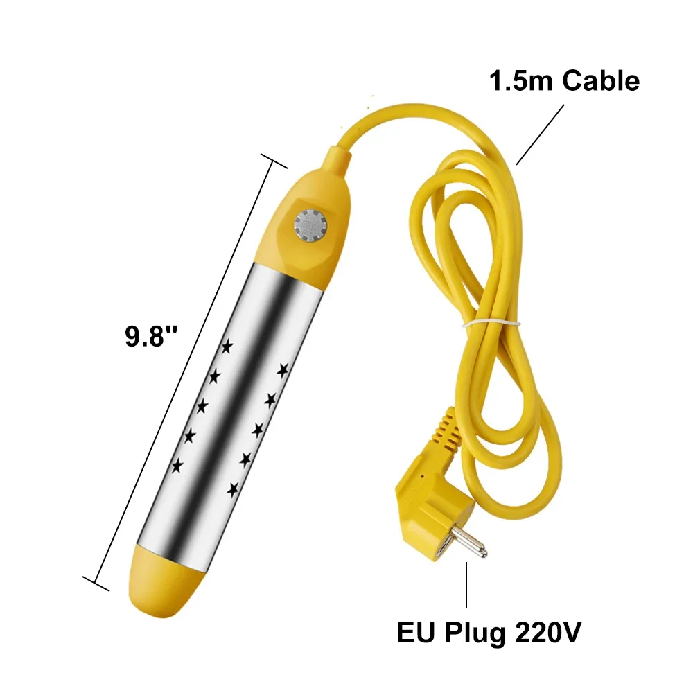 EU 220V 2000 - 2500W  Floating Electric Water Heater Boiler Water Heating Portable Immersion Suspension Bathroom Swimming Pool