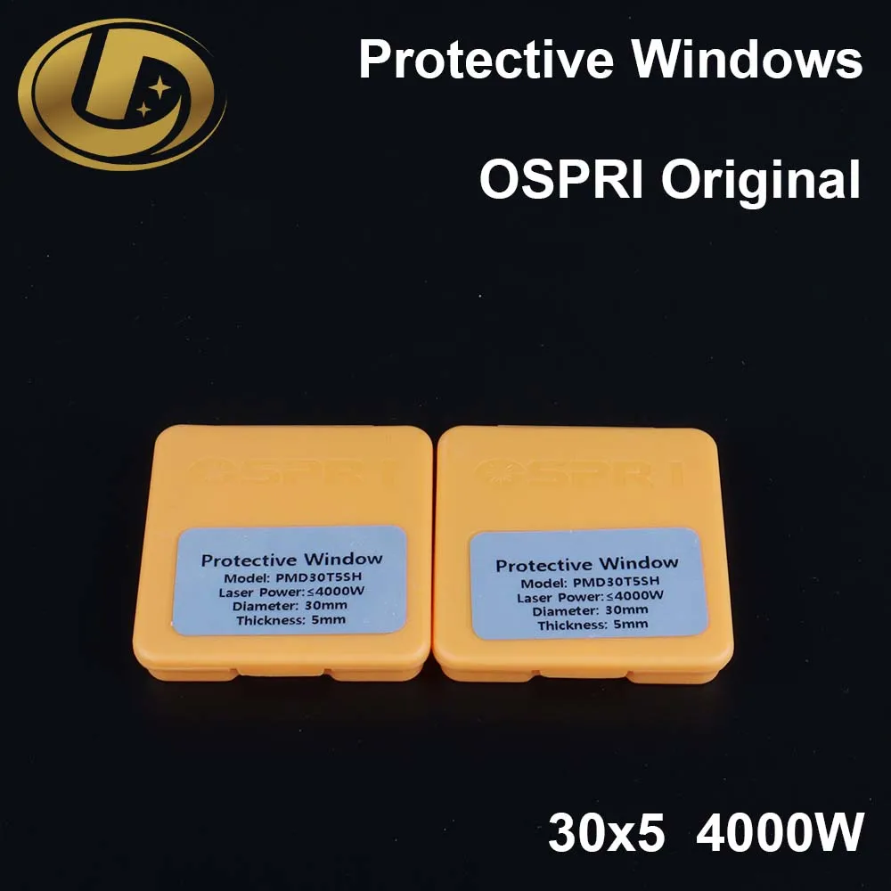 Original OSPRI Fiber Laser Protective Lens/Windows 30*5mm 1064nm 0-4000W  for OSPRI Laser Cutting Machine Lens