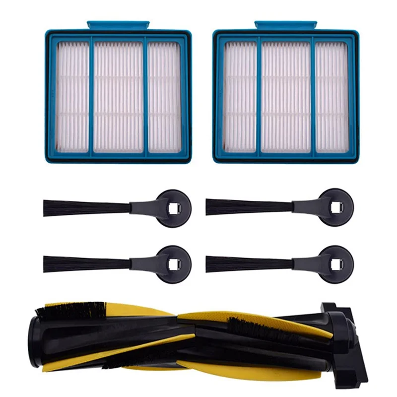 

ABSE-Main Brush Side Brush HEPA Filter Replacement Accessories For Shark IQ R101AE RV1001AE RV101 RV1001 Robot Vacuum Cleaner