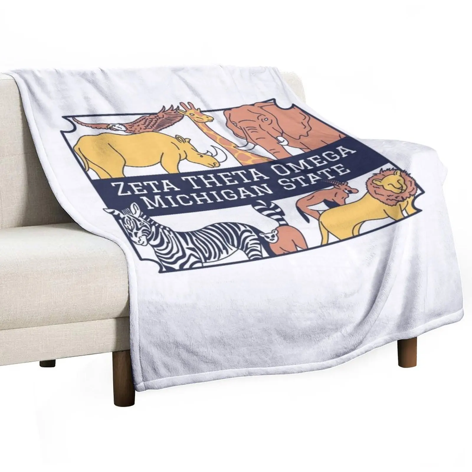 

ZTO Zoo Animals Throw Blanket Kid'S warm winter For Baby Heavy Blankets
