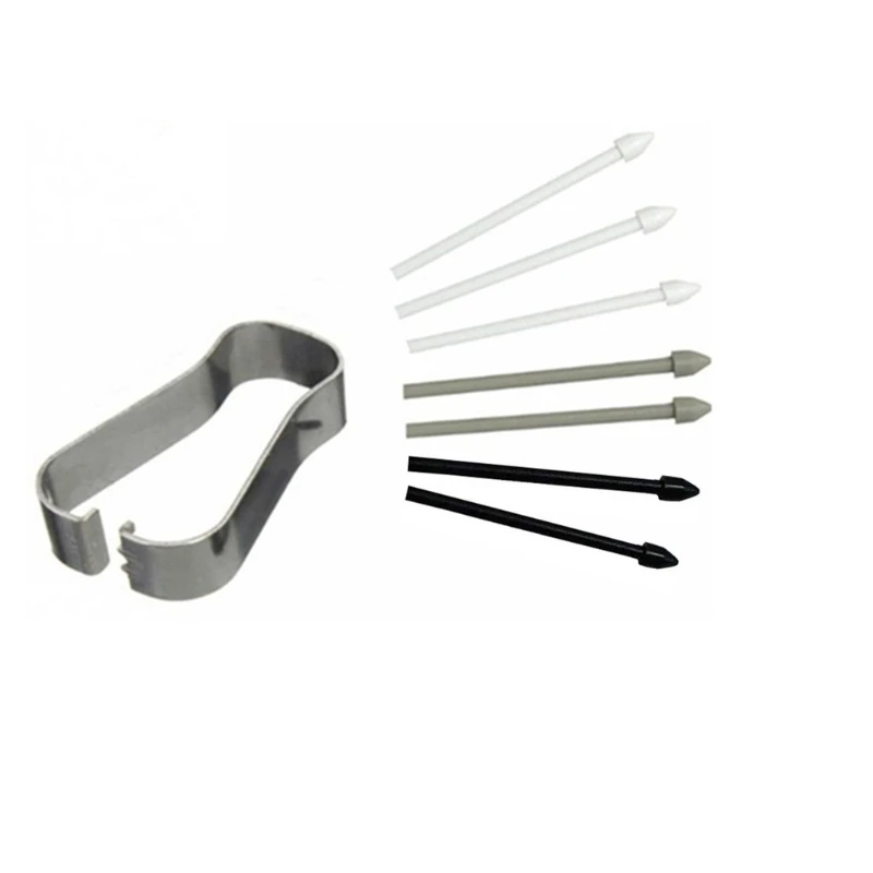 1 مجموعة إزالة الملقط أداة اللمس ستايلس S القلم بنك الاستثمار القومي نصائح لسامسونج غالاكسي تبويب S6 T860 T865/S6 لايت 10.4 SM-P610 SM-P615