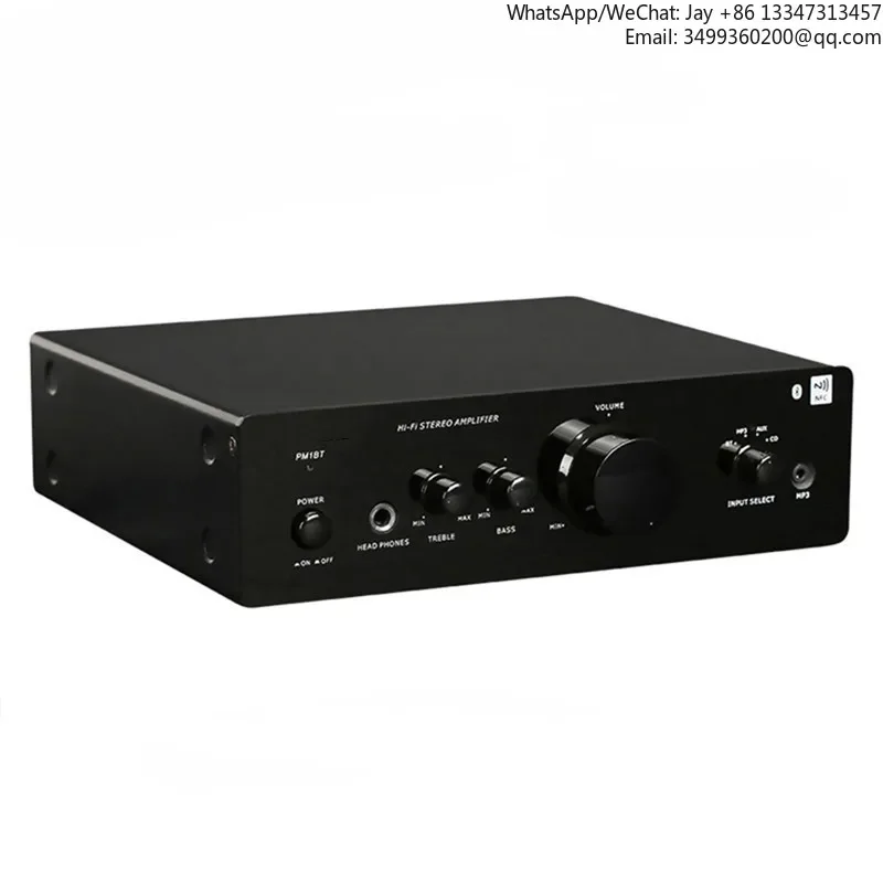 

PM1 HiFi 2.0 BT NFC Pure Power Amplifier 20W*2 Small Home MINI Desktop Style