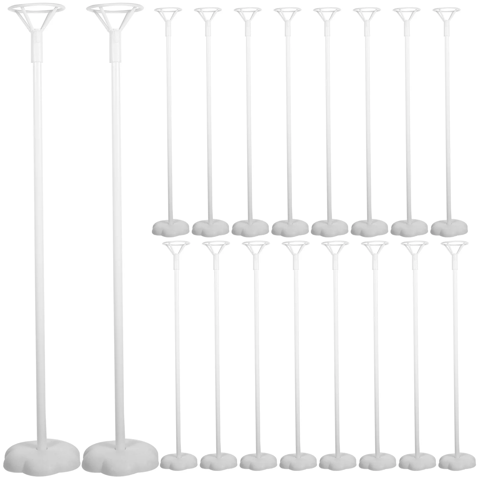 

50pcs Balloon Sticks Plastic Support Column Accessories for Birthday Party Wedding Home Decorations Table Top Holder Kit