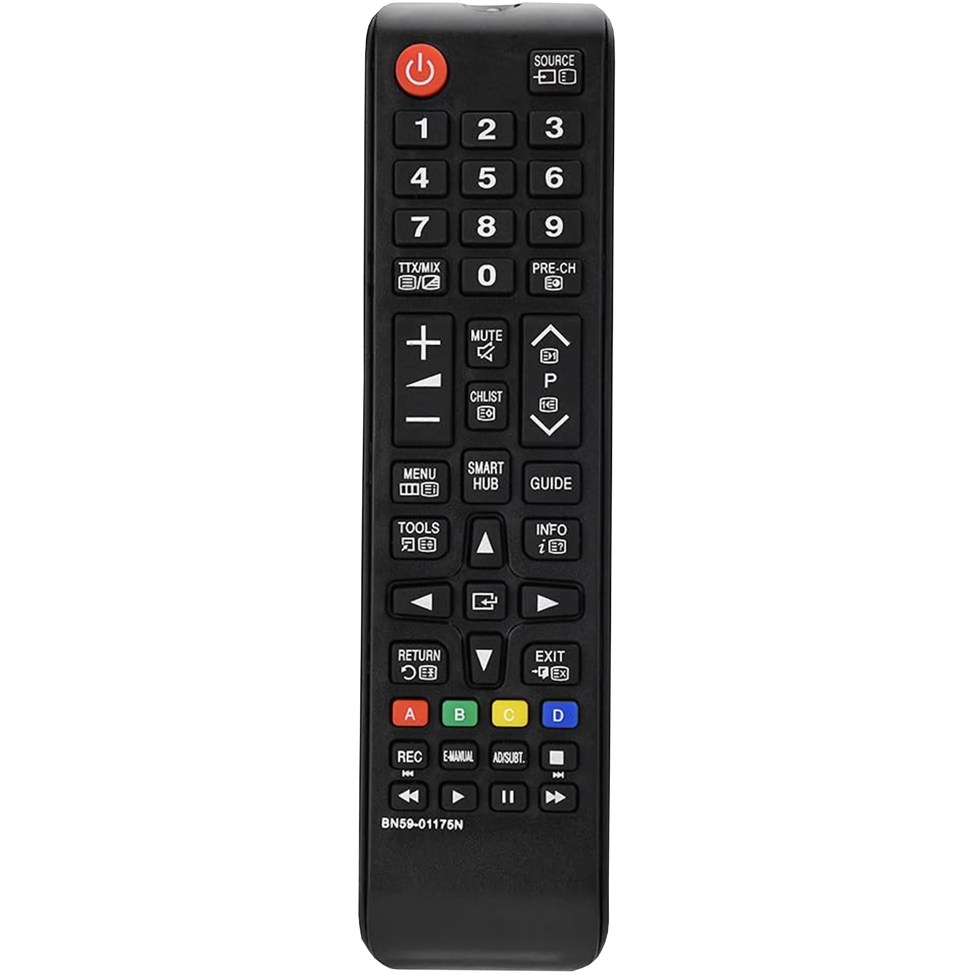 BN59-01175N Universal Remote Control Replacement Compatible with Samsung Series All Model TV for LCD LED HDTV 3D 4K Smart Tv