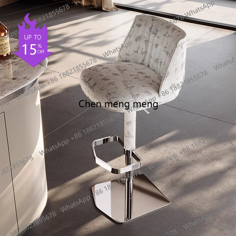 

ss03A Офисные стулья для ресепшн, барные стулья в скандинавском стиле Wishbone, современные регулируемые парикмахерские барные стулья, барные стулья для салонов красоты