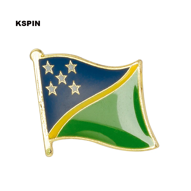 Solomon Islands Flag Badge Pin Lapel Pin Badge for Backpack