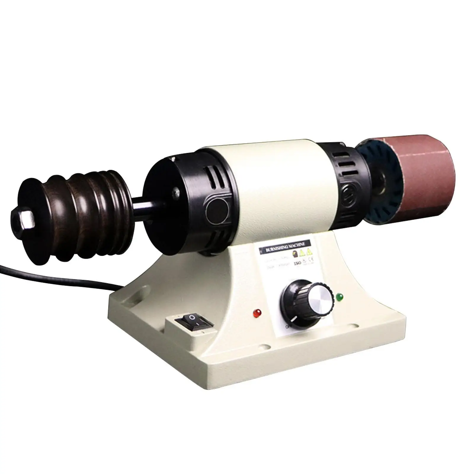 

Leather Polishing Burnishing Machine Side Polisher Desktop Supplies Accessories Edge Grinding Machine for Leather Craft Boots