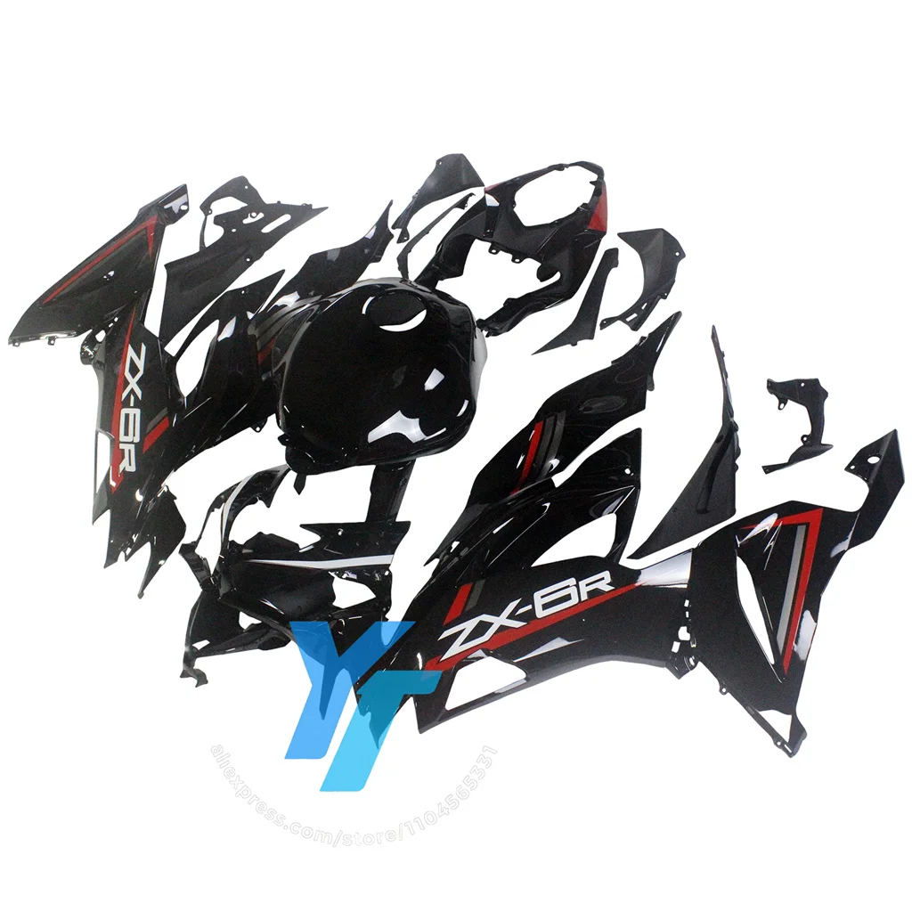 Motorbike Fairing Kit for KAWASAKI ZX6R 2019-2023 - Professional-Grade ABS - Custom Graphics - Easy Maintenance