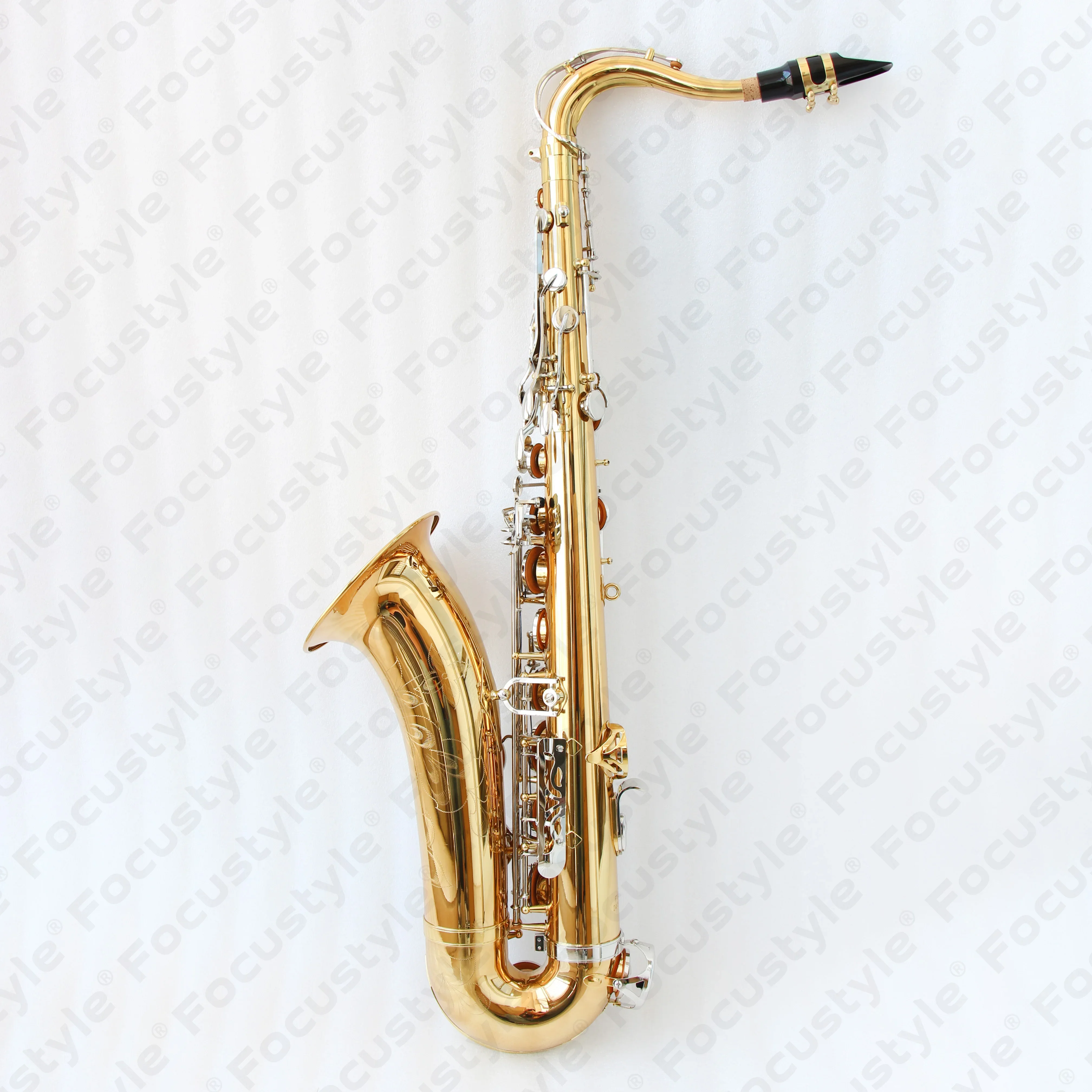 

Hooqu Tenor Saxophone - Chinese Classic Style & Dual-Tone Finish
