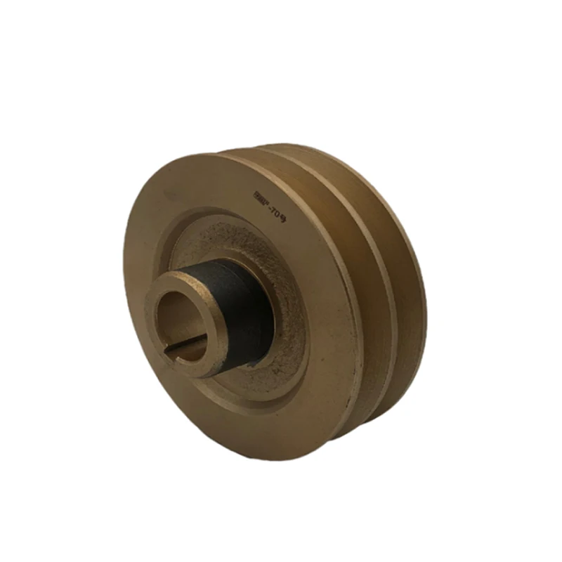 Excavator accessories Crankshaft pulley engine for ISUZU Crankshaft pulley 4JG1 Dual Slot Edition