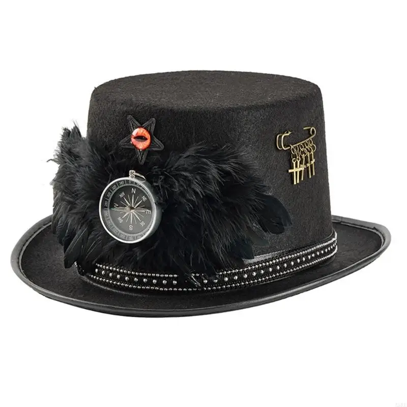 

Стимпанк Coser Wing Gothic Hat Gothic Headcient
