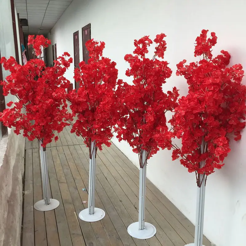 Artificial cherry blossom trees are suitable for interior decoration, wishing trees, simulated plants, parties, wedding guides.