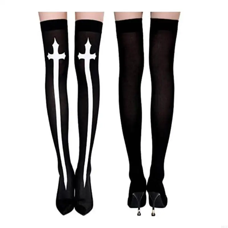 Ensemble Costume nonne B95F, collier avec pendentif croisé, chapeau nonne, d'accessoires nonne d'halloween