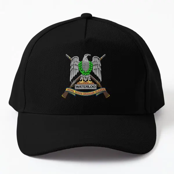 The Royal Scots Dragoon Guards  Baseball Cap Hat Spring  Hip Hop Sun Summer Fish Printed Casual Czapka Solid Color Outdoor