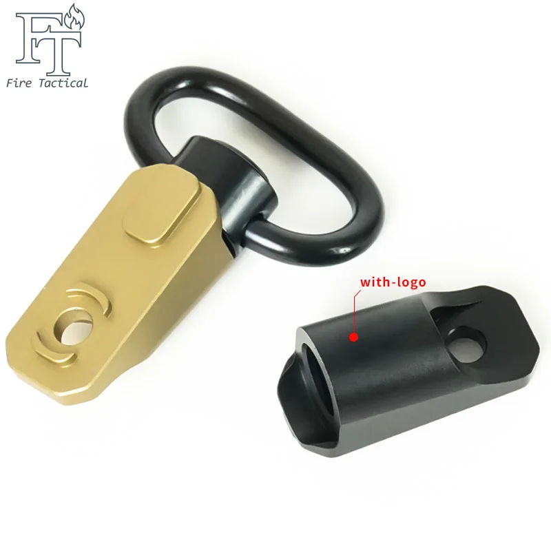 CNC Taktische 45-Grad-QD-Schultergurt-Halterung Express-Setup QD-Drehadapter Schultergurt-Metallbasis Jagdzubehör Passend für 20mm Schiene – Detail 5