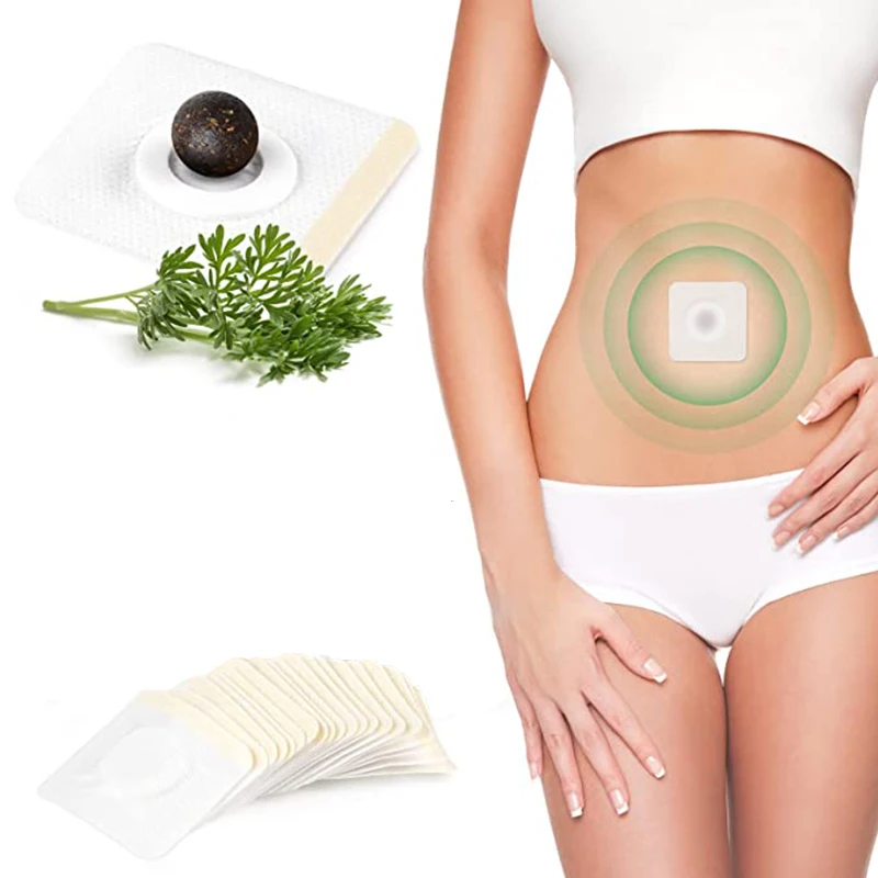 Mugwort Belly Patch Natural Plant Extracts Body Sculpting Patch Apply Belly Stickers With Rapid Absorption -Comfortable And Safe