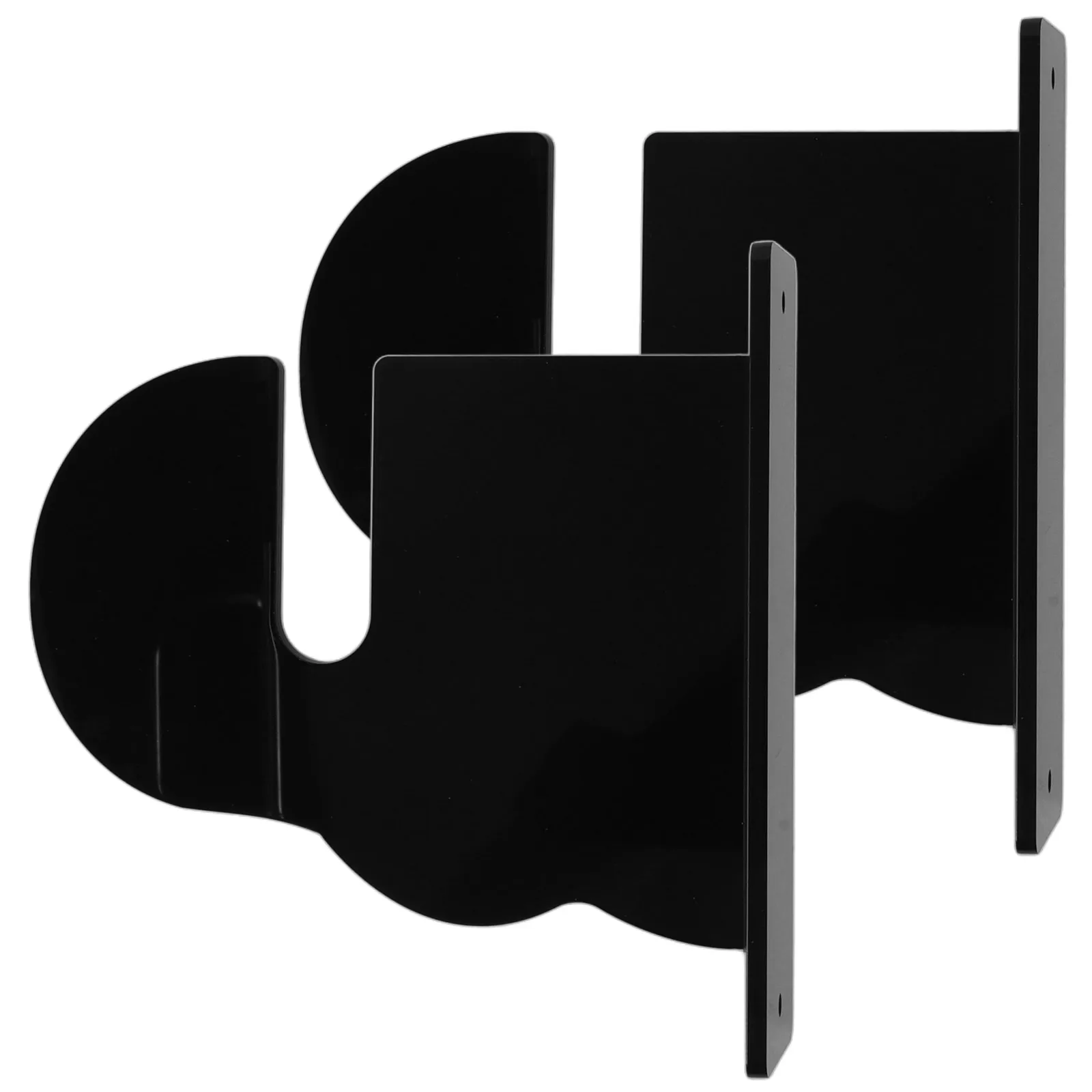 

Skateboard Hanger Wall Mount Display Stand Snowboard Storage Racks Acrylic Material Space Saving Multifunctional